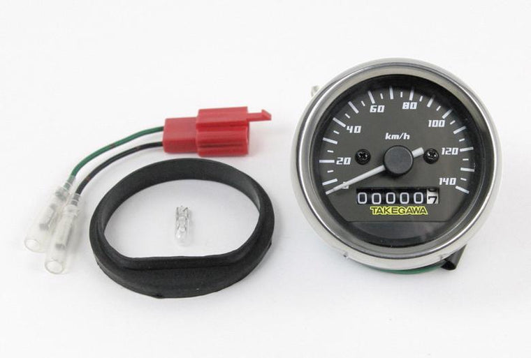 スペシャルパーツタケガワ SP武川 DタイプB＆Wスピードメーター 12Vモンキー ゴリラ モンキーFI エイプ全車 カタログ品番：P050-6450 メーカー品番：05-05-0021