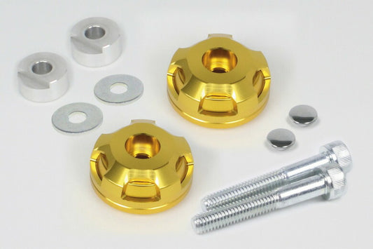 スペシャルパーツタケガワ｜SP武川 2ピースバーエンドゴールド／ゴールド スーパーカブ50／110（AA04・09／JA07・10・44）｜06-01-0419