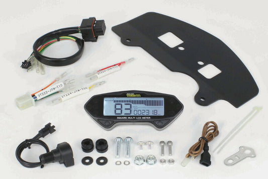 スペシャルパーツタケガワ｜SP武川 スクエアマルチLCDメーター XTZ125 JYM125-9｜05-05-0046