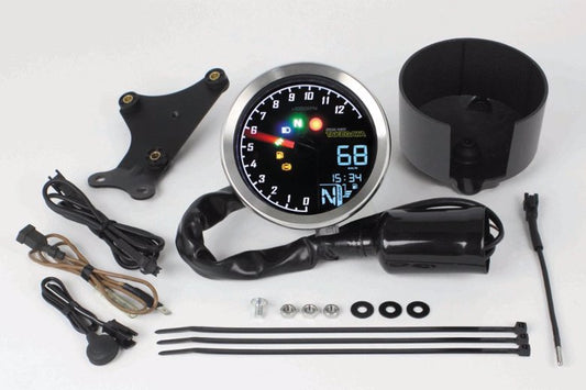 スペシャルパーツタケガワ｜SP武川 スーパーマルチDNメーター モンキー125（JB02）／タイモデル（MLHJB02）｜05-05-0052