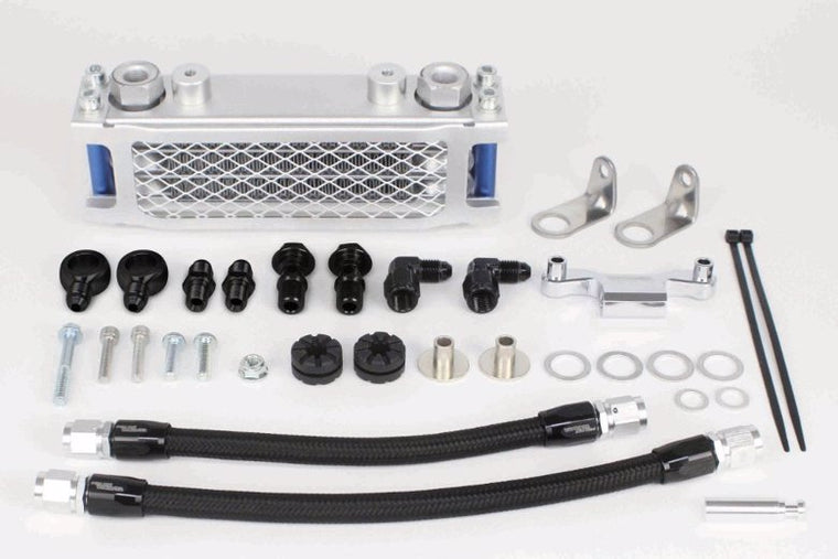 スペシャルパーツタケガワ｜SP武川 コンパクトクールキット（3フィン／AN＃4／ ヘッド下／クラッチカバ-）モンキー125（JB02）／GROM（JC61／75）4V＋Rヘッド用｜07-07-0353