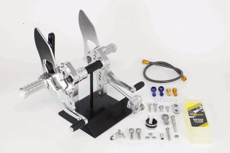 スペシャルパーツタケガワ｜SP武川 バックステップ（4ポジション） モンキー125（JB02-1000001-）ブレンボ2Pキャリパー用セット｜06-13-0085