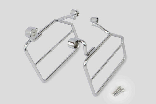 スペシャルパーツタケガワ｜SP武川 サイドバッグサポート LRセット （クロムメッキ）スーパーカブC125（JA48-1000001-）｜09-11-0266