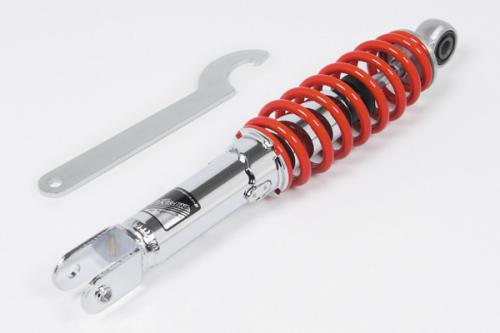 スペシャルパーツタケガワ｜SP武川 リアショックアブソーバー（クロムメッキ／レット Dunk／TACT（AF75・79）／ジョルノ（AF77）｜06-04-0142
