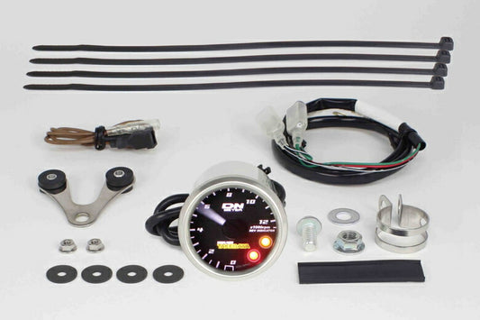 スペシャルパーツタケガワ｜SP武川 φ48スモールDNタコメーター12500rpm （レブインジケーター付） クロスカブ50／110（AA06／JA10／JA45）｜05-05-0081