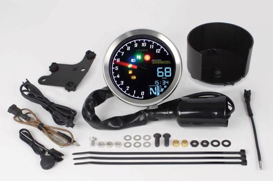 スペシャルパーツタケガワ｜SP武川 φ48スモールDNタコメーターキット12500 rpm CT125（JA55-1000001｜05-05-0084