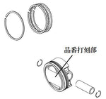 スペシャルパーツタケガワ｜SP武川 PISTON KIT （125cc／SCUT） 12Vモンキー （Superhead ＋R専用）｜01-02-8255