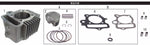 スペシャルパーツタケガワ｜SP武川 CYLINDER KIT 88cc 12Vモンキー（R-Stage＋D専用）｜01-04-7088H