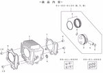 スペシャルパーツタケガワ｜SP武川 シリンダーキット SCUT／106cc 12Vモンキー／CRF50／70（Sヘッド＋R専用）｜01-04-8002