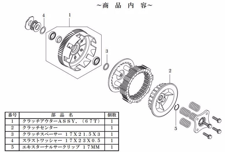 スペシャルパーツタケガワ｜SP武川 クロスミッション変換キット 02-01-5006専用｜02-01-0002