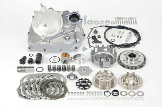 スペシャルパーツタケガワ｜SP武川 スペシャルクラッチキットTYPE-R （WET／スリッパー／ワイヤー式）モンキー125（ノーマルメインシャフト用／シルバー塗装）｜02-01-0274