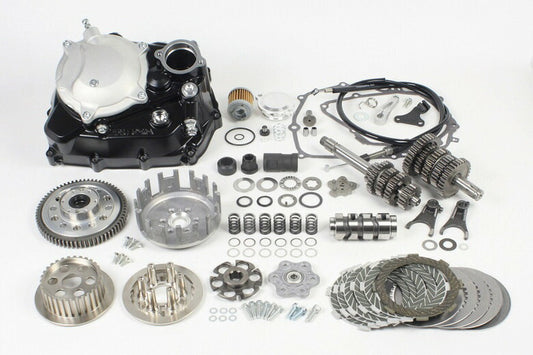 スペシャルパーツタケガワ｜SP武川 クラッチタイプR（WET＋TAF5速 クロスミッションキットGROM／MSX125／SF（ワイヤー式／スリッパークラッチ）｜02-03-0121