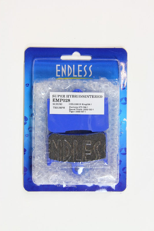 エンドレス ハイブリットシンタードブレーキパッド DAYTONA675 06-08
