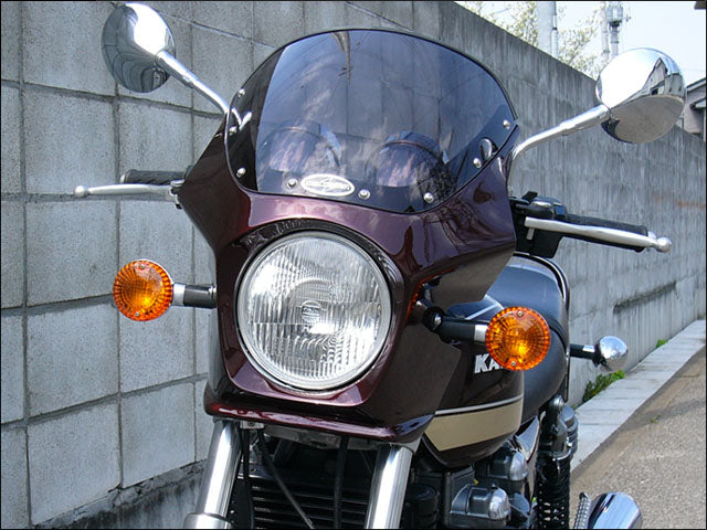 CHIC DESIGN シックデザイン マスカロード Lチェスナットブラウン スモーク ZEPHYR750RS カタログ品番：MQ05-LCBR/2 メーカー品番：MQ05-LCBR/2