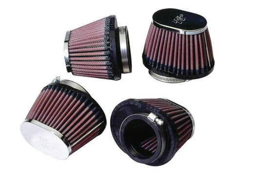 K&N ケーアンドエヌ オーバルテーパー クローム 4ケ XJR1200 1300 94-06 CB750F ALL φ54(76:102X70) オフセット11mm カタログ品番：RC-0984 メーカー品番：RC-0984