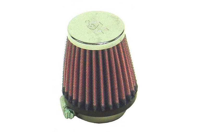 K&N ケーアンドエヌ ラウンドテーパー クローム φ40(51:67X76) カタログ品番：RC-2290 メーカー品番：RC-2290