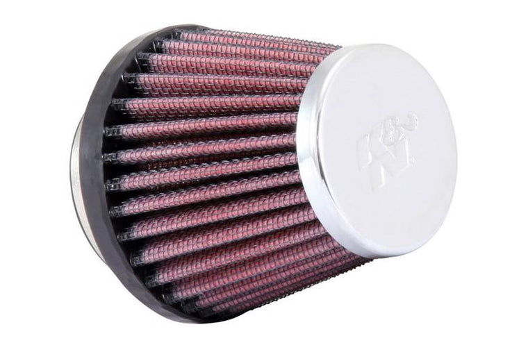 K&N ケーアンドエヌ ラウンドテーパー クローム φ43(51:76X70) カタログ品番：RC-1070 メーカー品番：RC-1070