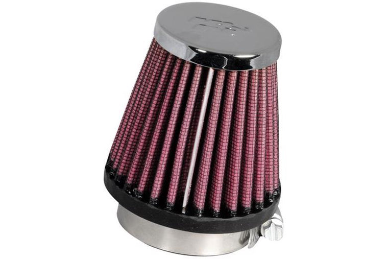 K&N ケーアンドエヌ ラウンドテーパー クローム φ49(51:76X76) カタログ品番：RC-1060 メーカー品番：RC-1060