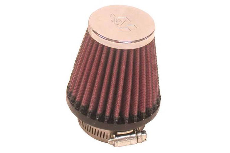 K&N ケーアンドエヌ ラウンドテーパー クローム φ48(51:76X76) カタログ品番：RC-1090 メーカー品番：RC-1090