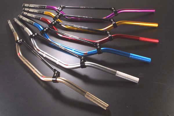 HARDY ハーディー MXハンドルバー MID RED ジュラルミン タイプ2 カタログ品番：P002-1761 メーカー品番：HB1BRD