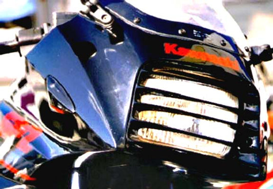 PLEASURE プレジャー ヘッドライトルーバー BLK GPZ750 900R カタログ品番：P002-4705 メーカー品番：PK1010