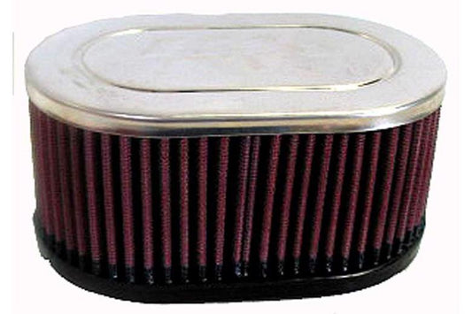 K&N ケーアンドエヌ デュアルフランジオーバル クローム φ54(102:159X76) P79 カタログ品番：RC-3510 メーカー品番：RC-3510