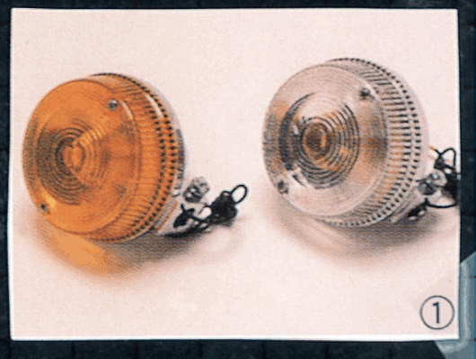 ドレミコレクション ウインカー レプリカ クリア／1ケ Z1／2／Z1000／H2 《ドレミコレクション 10271》◇Cr◇プロト品番P004-5125メーカー品番10271