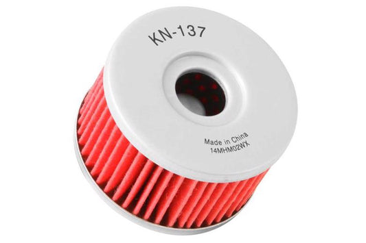 K&N ケーアンドエヌ OILフィルター Tempter400・DR650S SE・DR800・XF650 カタログ品番：KN-137 メーカー品番：KN-137