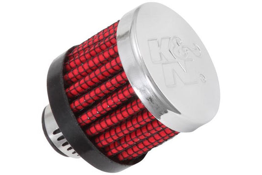 K&N ケーアンドエヌ ブリーザー クローム φ8(35X29) メス カタログ品番：62-2470 メーカー品番：62-2470