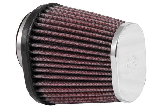 K&N ケーアンドエヌ オーバルテーパー クローム φ54(76:102X102) オフセット11mm カタログ品番：RC-2890 メーカー品番：RC-2890
