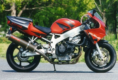 ヤマモトレーシング ヤマモト.R スリップオン カーボンサイレンサー CBR900RR 92-99 カタログ品番：P026-3855 メーカー品番：10900-01NCB