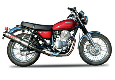 ヤマモトレーシング ヤマモト.R ステン2-1 DOWNチタンサイレンサー CB400SS カタログ品番：P026-3781 メーカー品番：10411-61DTB