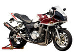 ヤマモトレーシング ヤマモト.R チタン4-1 DOWNカーボンサイレンサー CB1300SF 03- カタログ品番：P026-3798 メーカー品番：11304-11TCB