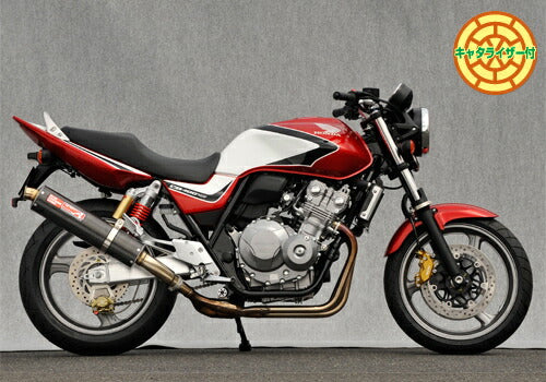 ヤマモトレーシング ヤマモト.R スリップオン チタンサイレンサー CB400SF 08-13 カタログ品番：P033-4544 メーカー品番：10412-01NTB