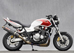 ヤマモトレーシング ヤマモト.R チタン4-1 DOWN カーボンサイレンサー CB1300SF 08-13 カタログ品番：P041-5801 メーカー品番：11306-11TCB