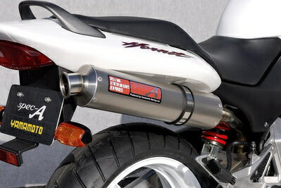 ヤマモトレーシング ヤマモト.R スリップオン チタンサイレンサー1ホンダシ HORNET250 カタログ品番：P026-3885 メーカー品番：10253-01NTB