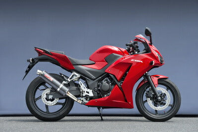 ヤマモトレーシング ヤマモト.R SPEC-A スリップオン カーボン CBR250R 14- カタログ品番：P064-2219 メーカー品番：10264-01NCB