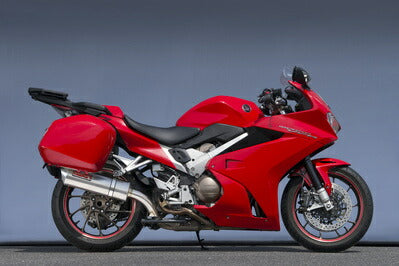 ヤマモトレーシング ヤマモト.R スリップオン オーバル チタンサイレンサー VFR800F 14-17 パニア カタログ品番：P071-5727 メーカー品番：10803-01NON