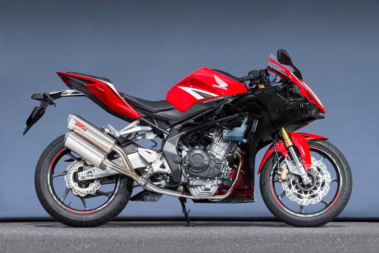 ヤマモトレーシング ヤマモト.R SPEC-A チタン 2-1-2(2点セット) CBR250RR 17-(2BK-MC51) カタログ品番：P084-6909 メーカー品番：10265-71TSA