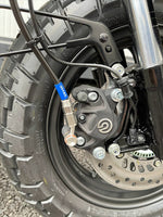 ジークラフト G-クラフト ブレーキホース フロントカニキャリパー用 モンキー125(JB02 JB03) 31514 4522285315144 取寄品