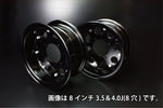 ジークラフト G-クラフト 8インチ2.75Jホイール 8穴 1輪分 ブラック仕様 モンキー ゴリラ 39308 4522285393081 取寄品