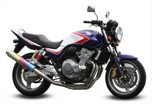 マフラー  モリワキエンジニアリング モリワキ Ti-フルEX ZERO SS ANO φ100 CB400SF SB H-V REVO 08-17 01810-L31H6-00 4527350134958 取寄品