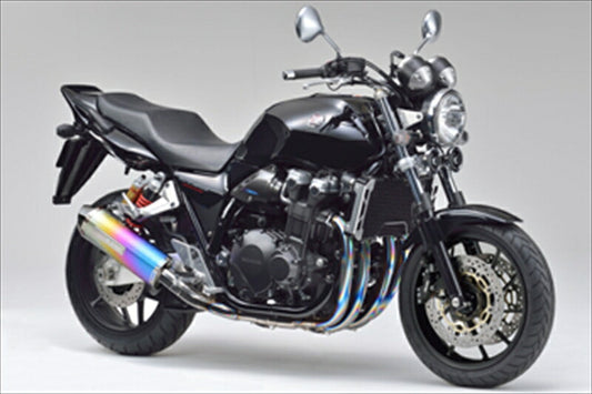 マフラー  モリワキエンジニアリング モリワキ Ti-フルEX MX RED LINE ANO CB1300SF 08-17 CB1300SB 08-13 01810-631E6-00 4527350139861 取寄品