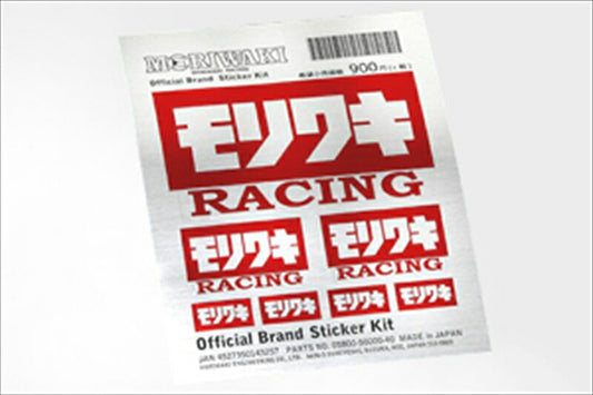 バイク用品 アクセサリー ステッカー＆ワッペン＆キーホルダー＆エンブレム　モリワキ NEW 赤白ステッカーKIT　モリワキエンジニアリング 0S800-50000-40 取寄品 セール