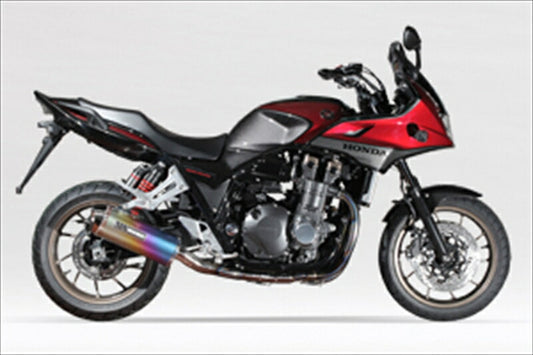 マフラー  モリワキエンジニアリング モリワキ Ti-フルEX MX RED LINE ANO CB1300SB 14-17 01810-631M1-R0 4527350143417 取寄品