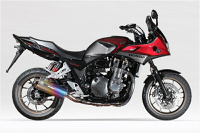 マフラー  モリワキエンジニアリング モリワキ Ti-フルEX MX RED LINE ANO CB1300SB 14-17 01810-631M1-R0 4527350143417 取寄品