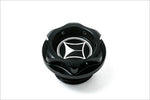 バイク用品 メンテナンス ボルト/ナット/小物類　モリワキ OIL FILLER CAP M24xP3 CROWN BLACK　モリワキエンジニアリング 01561-211M0-B0 取寄品