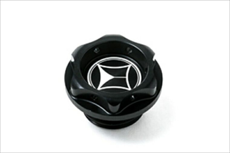 バイク用品 メンテナンス ボルト/ナット/小物類　モリワキ OIL FILLER CAP M24xP3 CROWN BLACK　モリワキエンジニアリング 01561-211M0-B0 取寄品