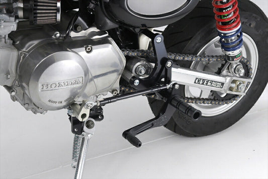 ステップ  オーヴァーレーシング OVER バックステップ 4POS BLK MONKEY(ディスク) 51-01-12B 4539770086953 取寄品