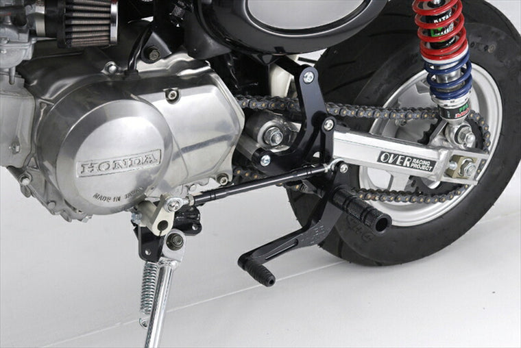 ステップ  オーヴァーレーシング OVER バックステップ 4POS BLK MONKEY(ディスク) 51-01-12B 4539770086953 取寄品